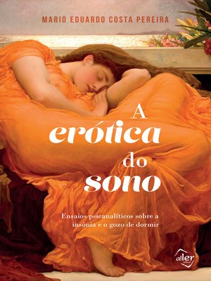cover image of A erótica do sono